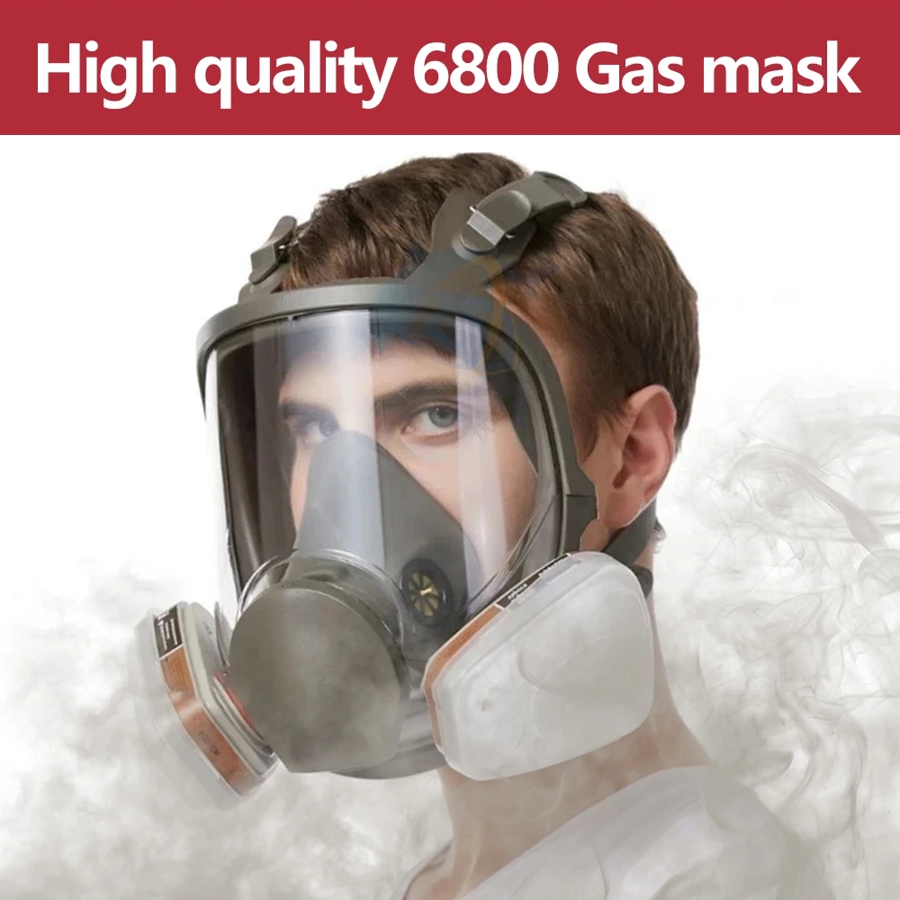 6800 Anti-Fog Gas Mask Industr - огляд і ціна Dust Mask Construction
